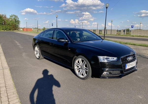 Audi A5 cena 77500 przebieg: 75000, rok produkcji 2016 z Krotoszyn małe 277